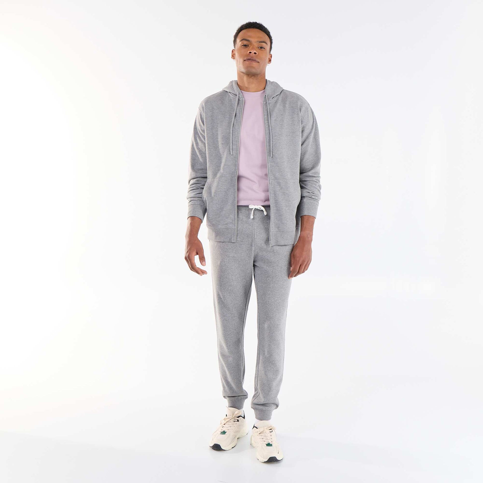 French Terry Hoodie GREY