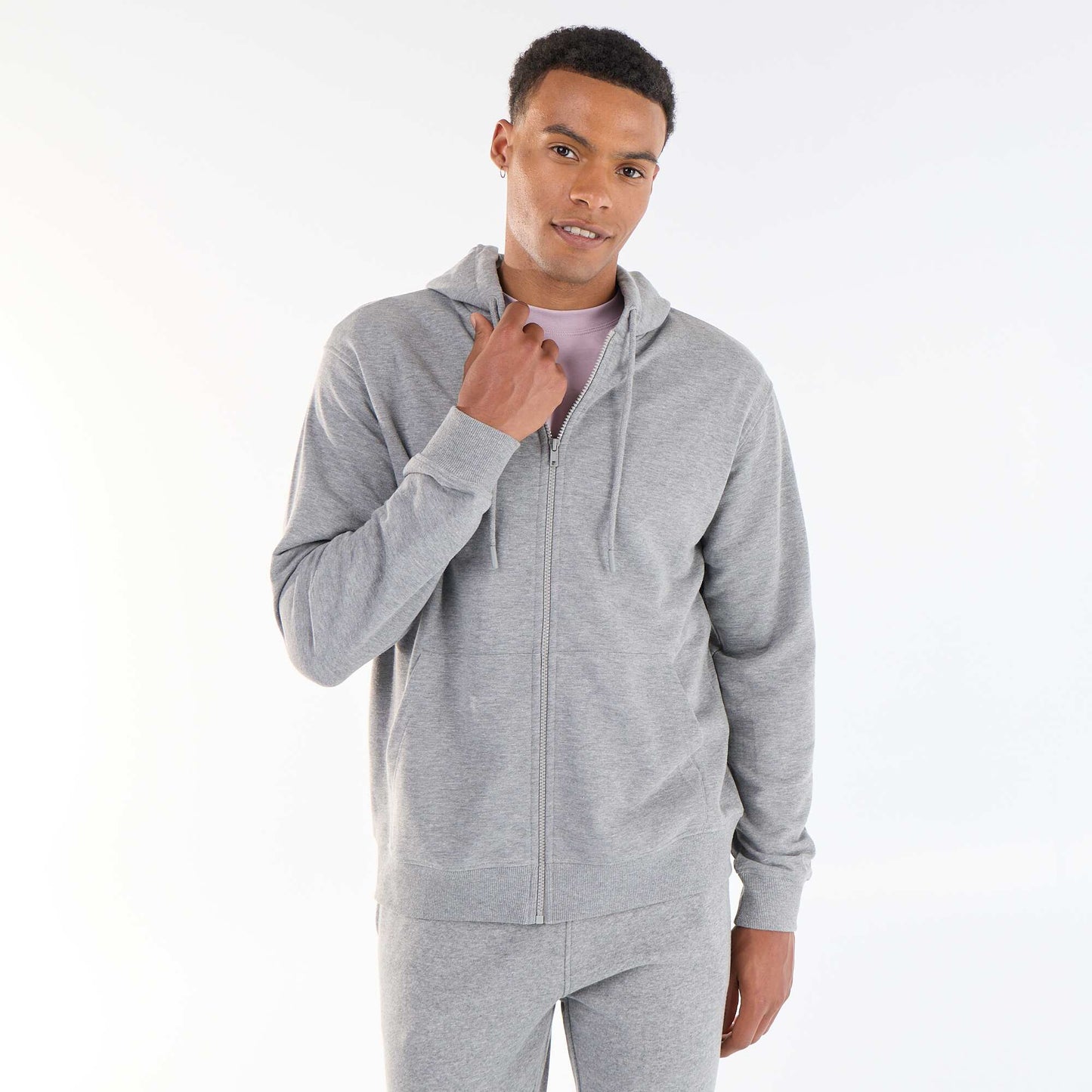 French Terry Hoodie GREY