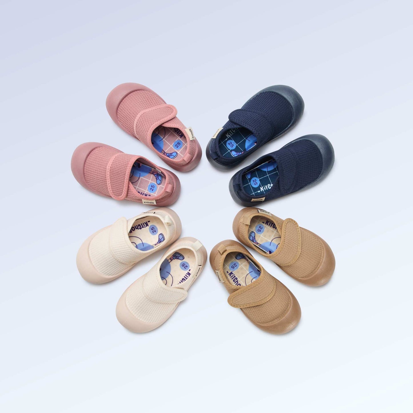 Kitchoun Motor Skills Slippers - Stage 4 'Walking' BLUE
