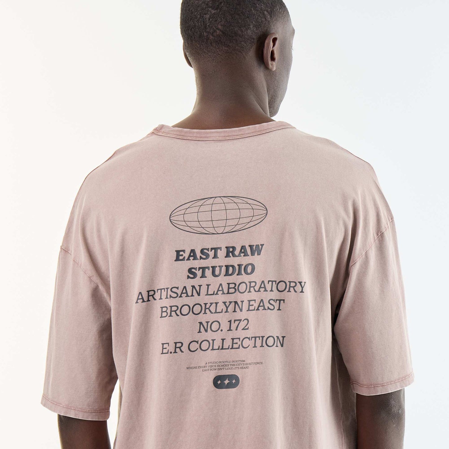 Vintage Style Short-Sleeved Printed T-shirt PINK