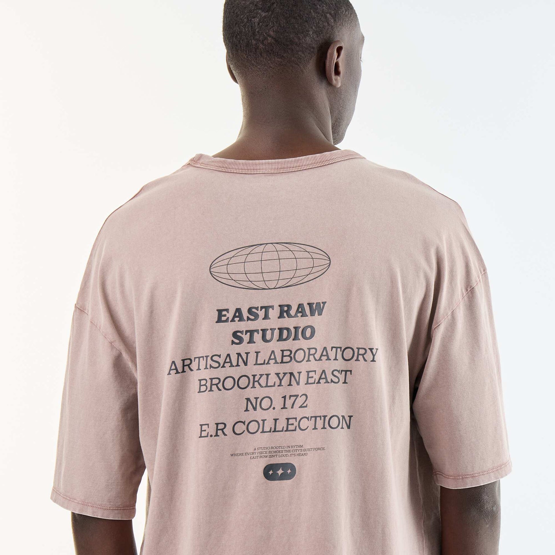 Vintage Style Short-Sleeved Printed T-shirt PINK