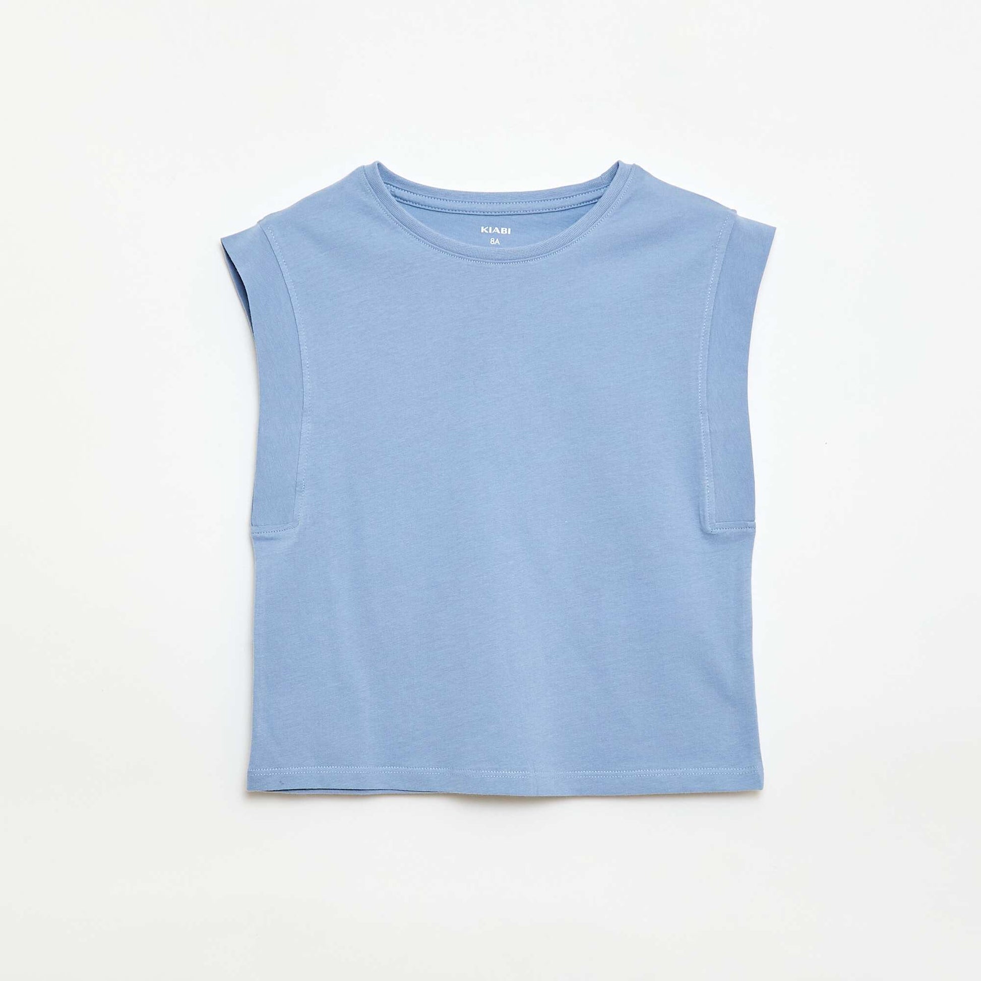 2-Pack of Plain Tank Tops BLUE