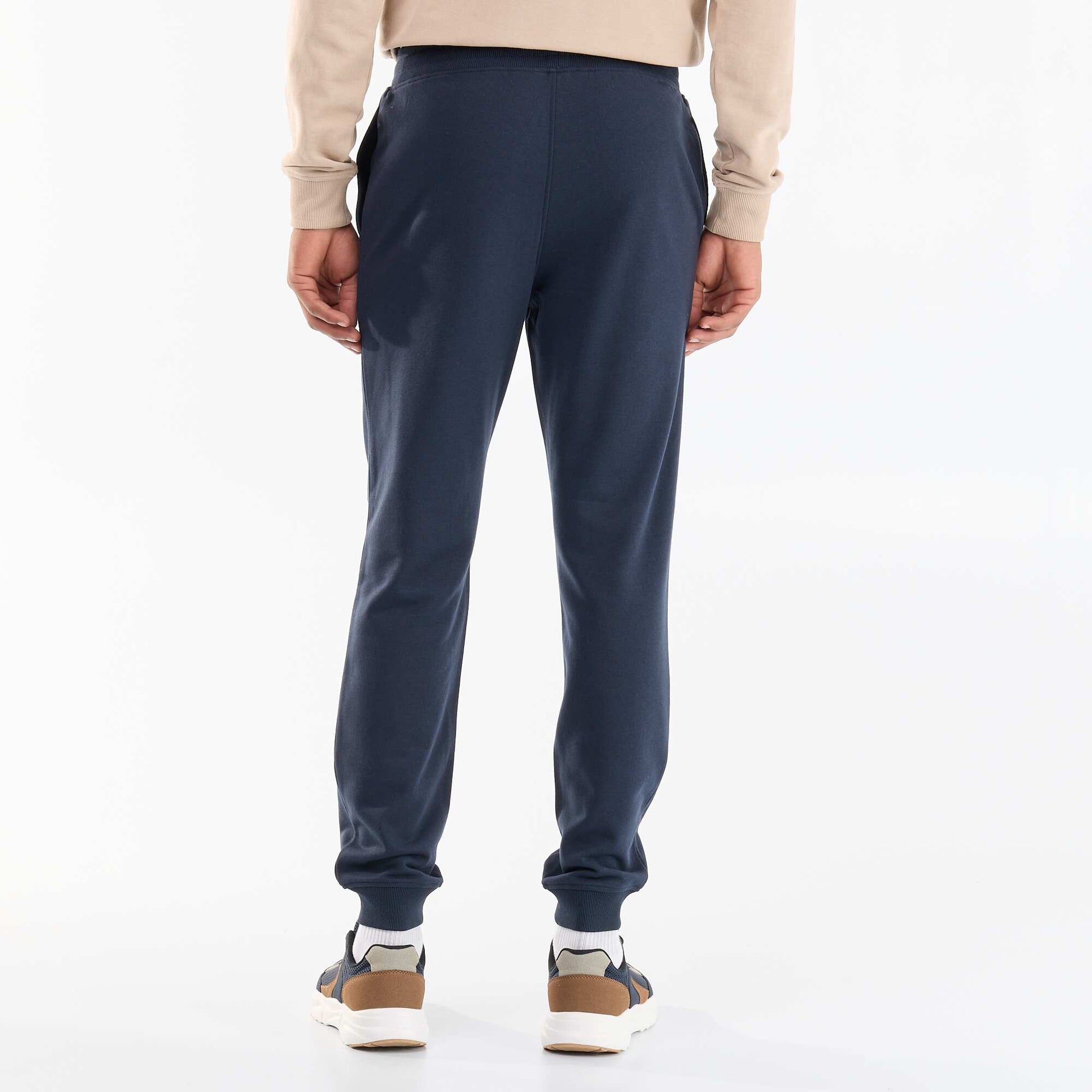 French Terry Jogging Pants BLUE