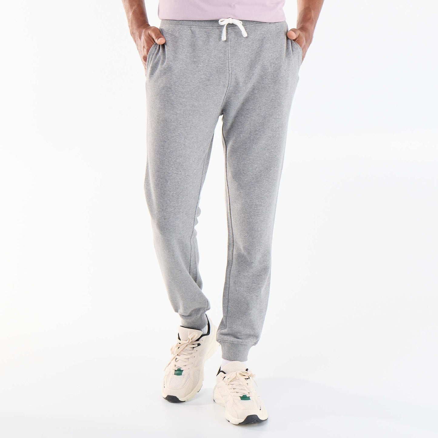French Terry Jogging Pants GREY