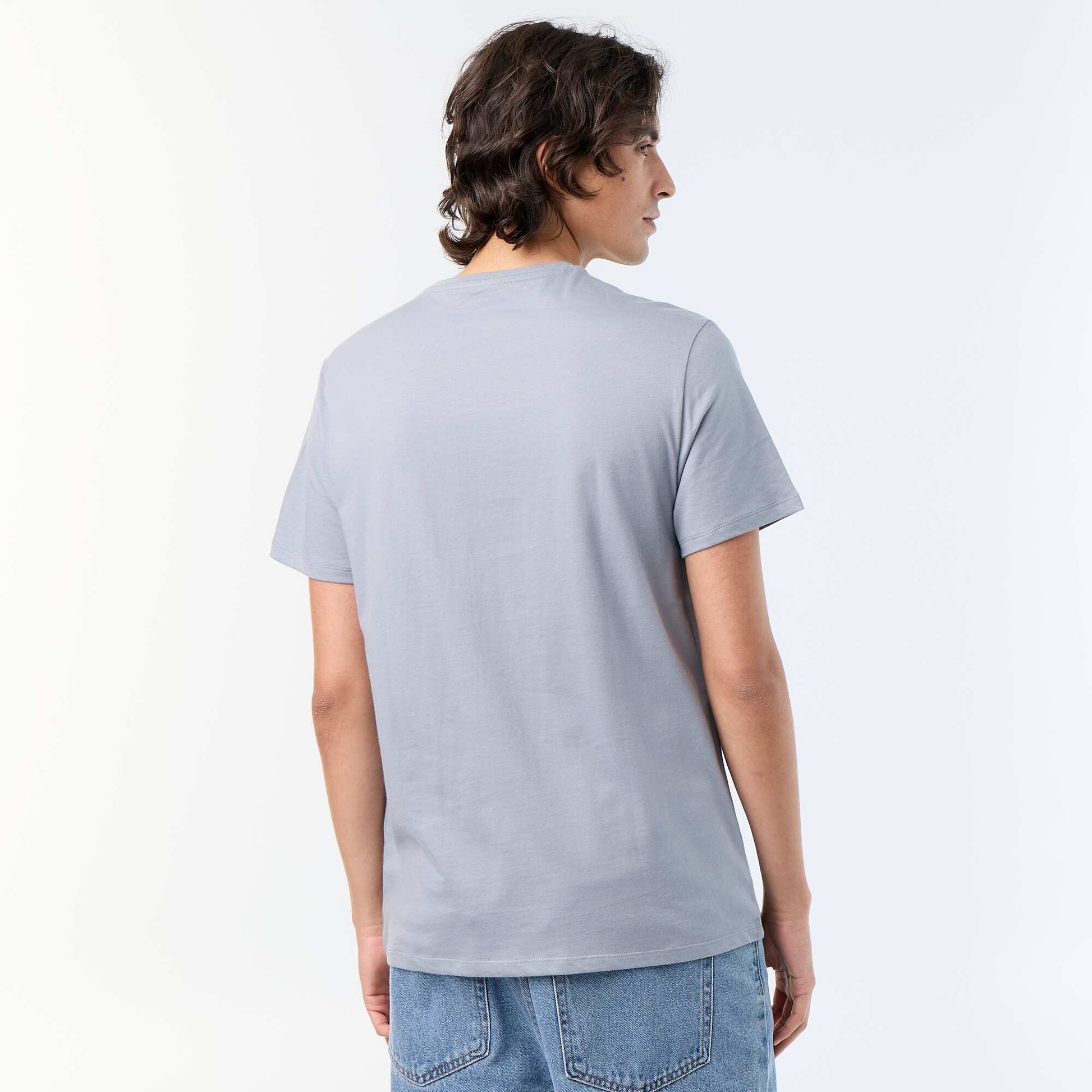 Printed Short-Sleeved T-Shirt GREY