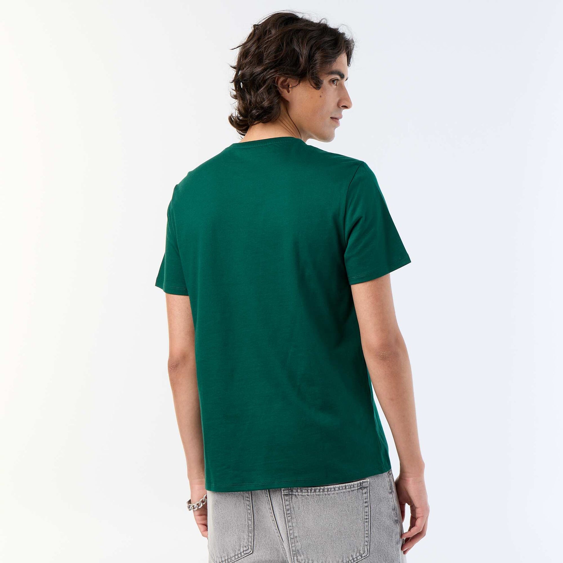 Printed Short-Sleeved T-Shirt GREEN