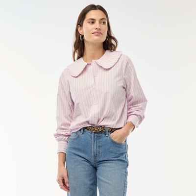 Peter Pan Collar Shirt PINK