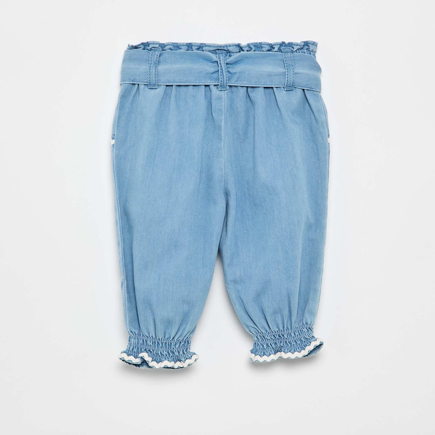 Lightweight denim pants BLUE