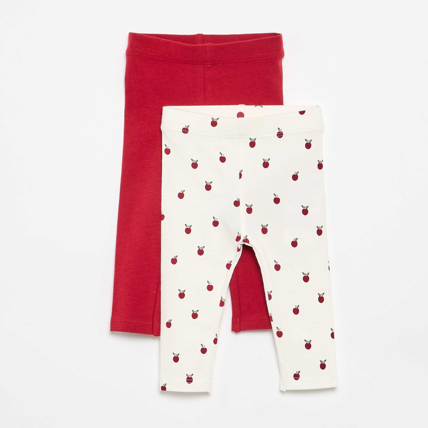 2-Pack Long Leggings WHITE