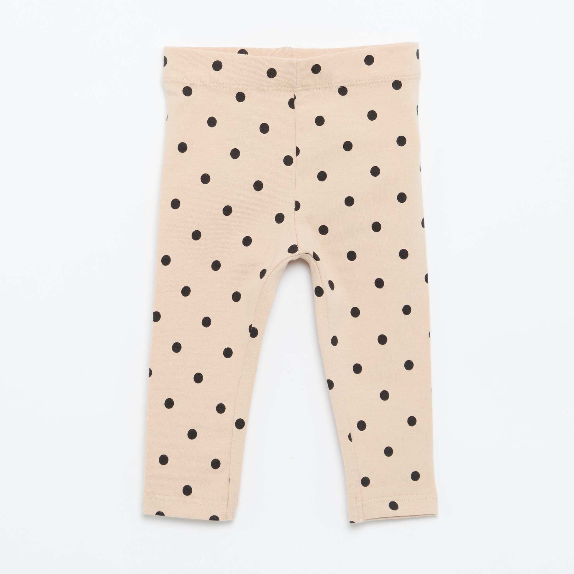 2-Pack Long Leggings BEIGE