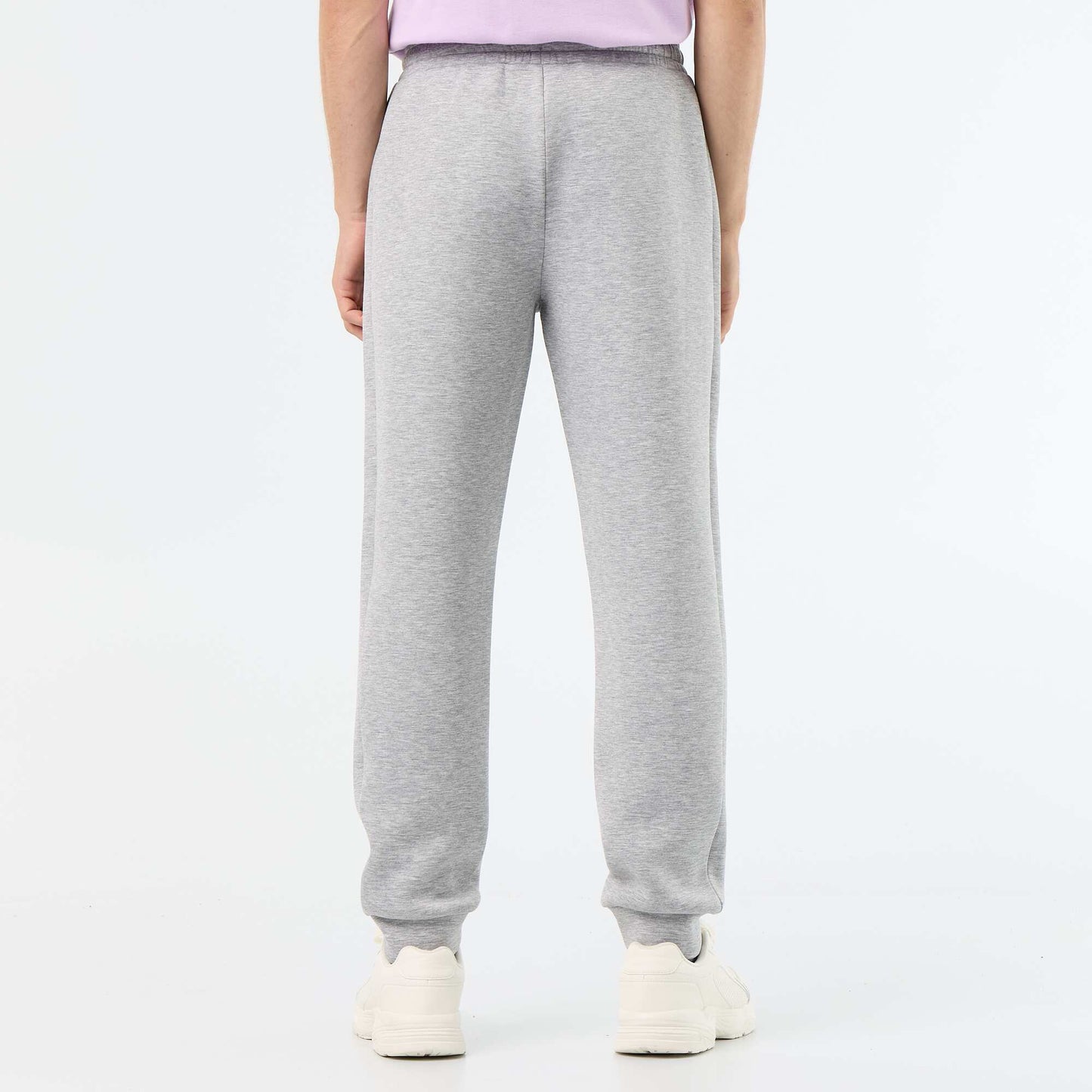 Jogger pants with zipped pockets GREY