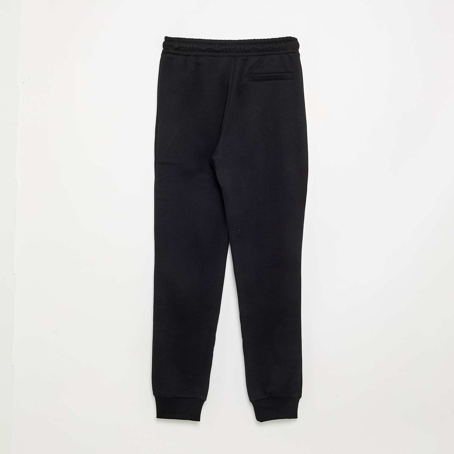 Plain basic joggers BLACK