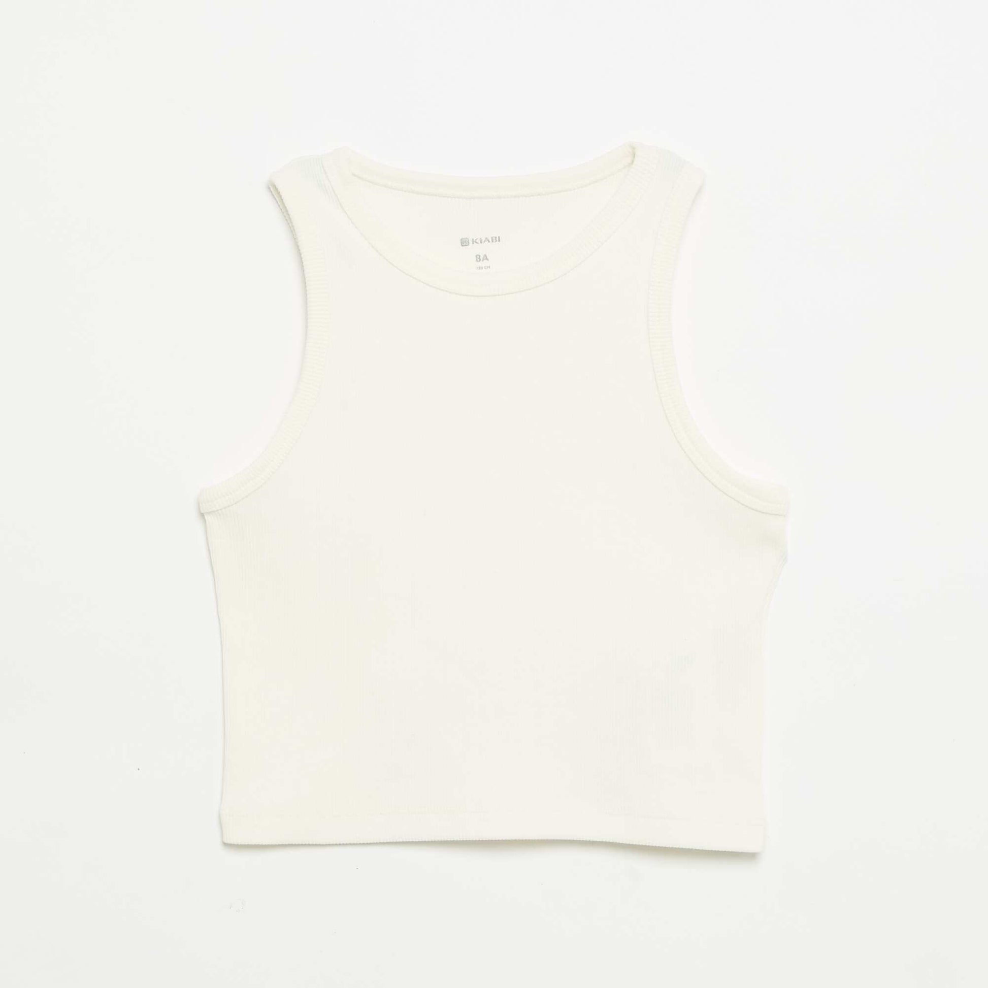 Tank top and sleeveless cardigan set BLACK