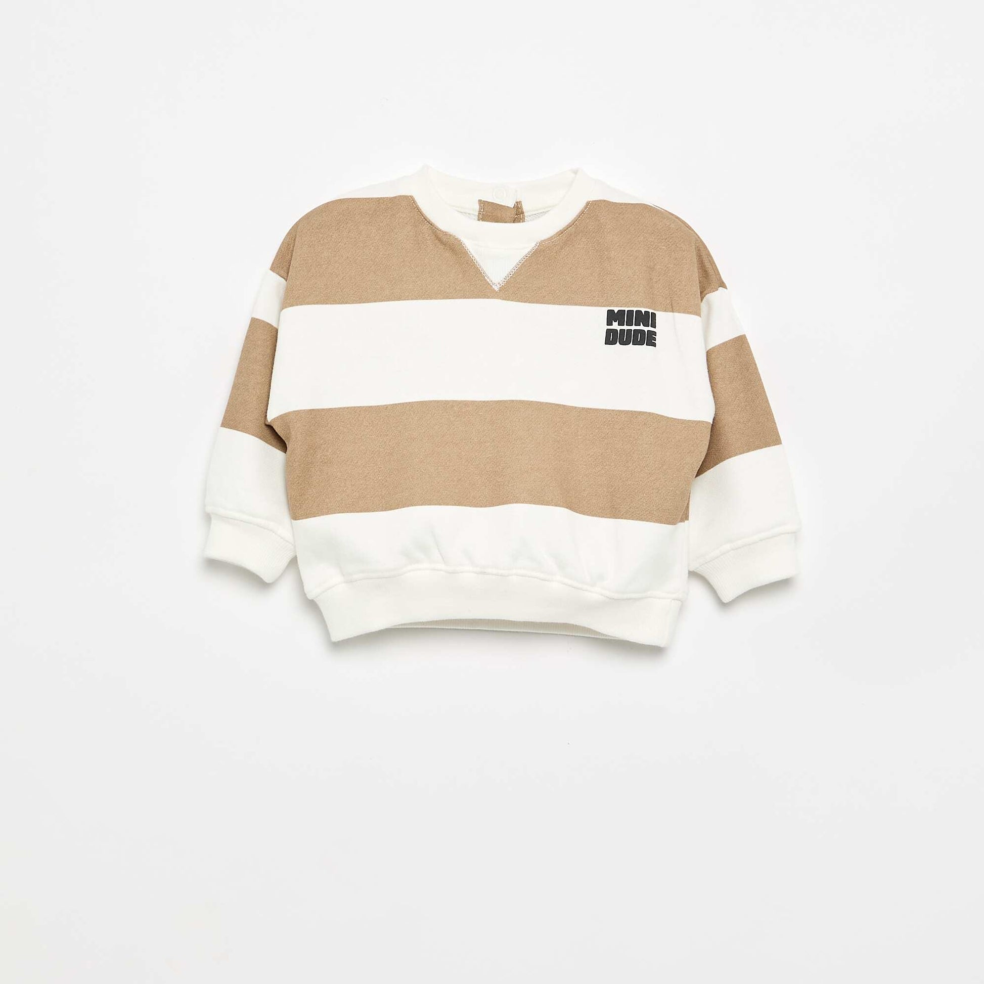 French Terry Sweatshirt BEIGE