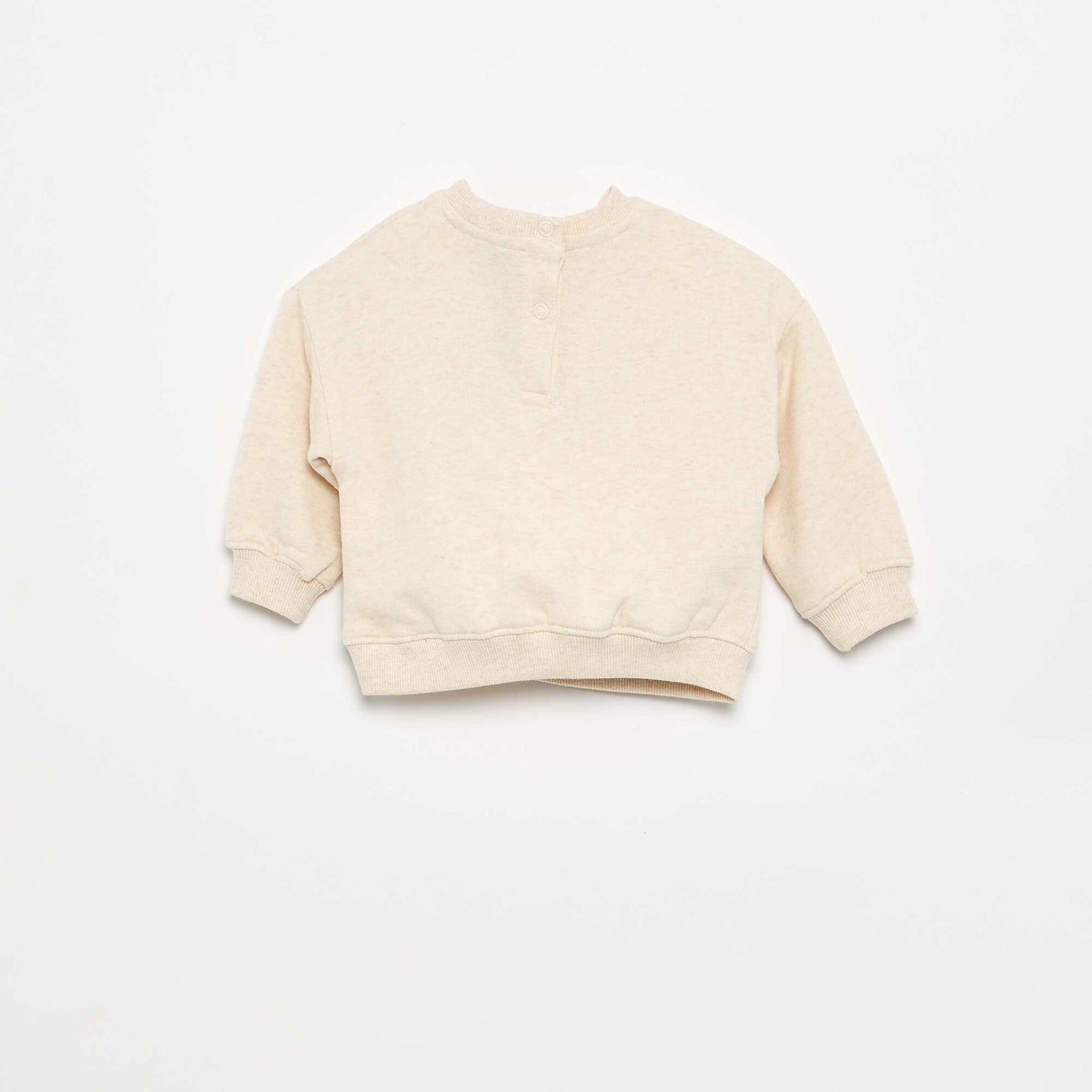 French Terry Sweatshirt BEIGE