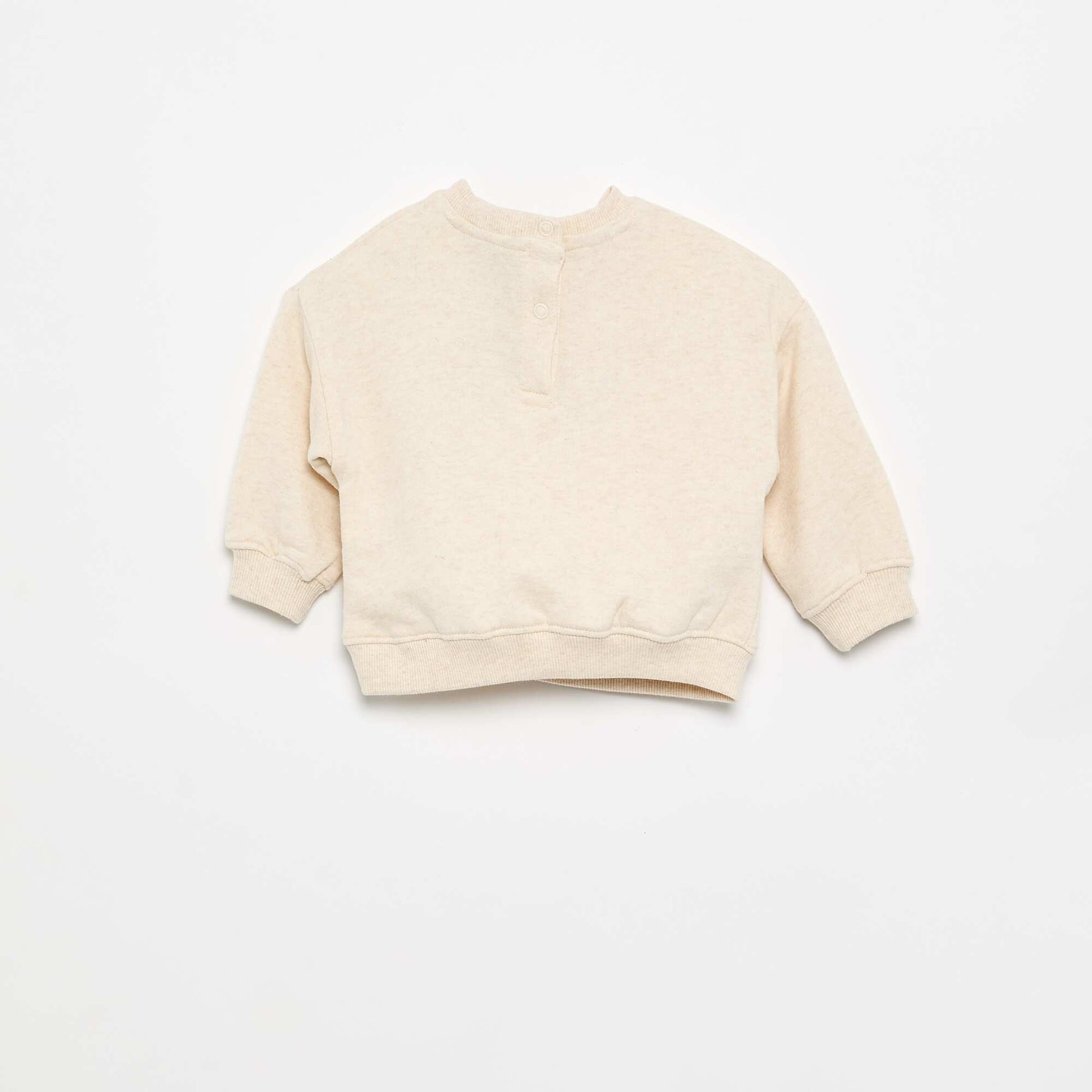 French Terry Sweatshirt BEIGE