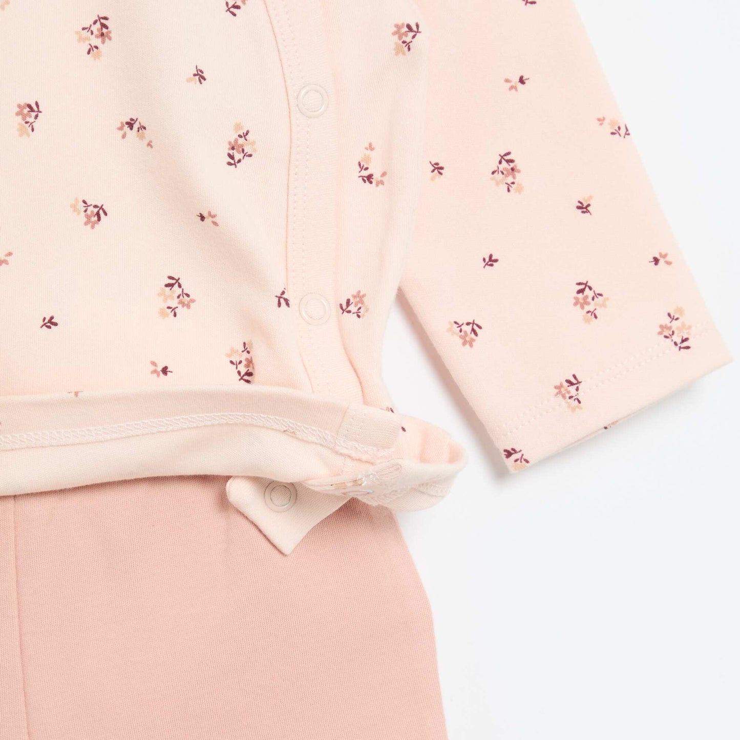 Interlock Pajama Set - 2 Pieces PINK