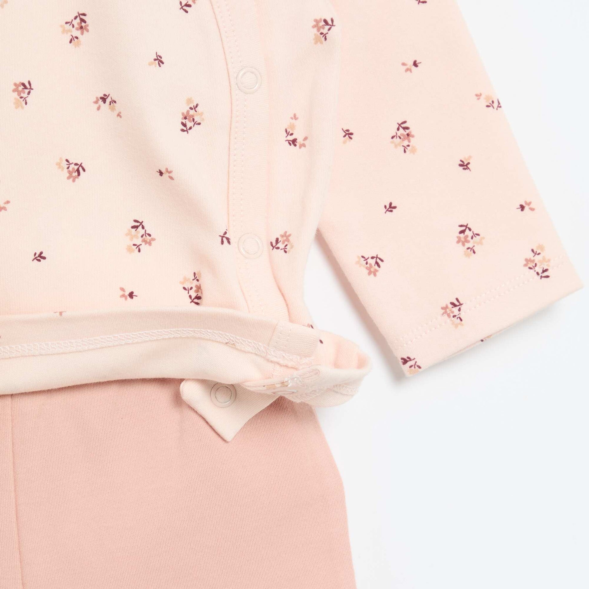 Interlock Pajama Set - 2 Pieces PINK