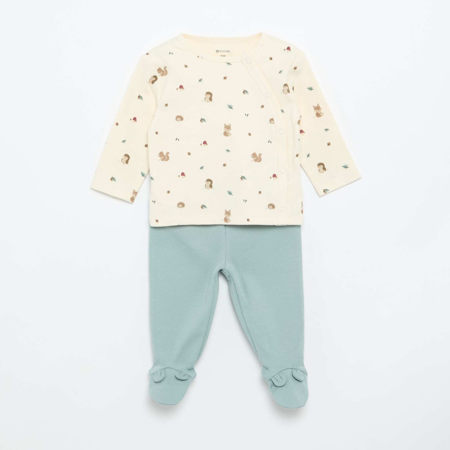Interlock Pajama Set - 2 Pieces BLUE