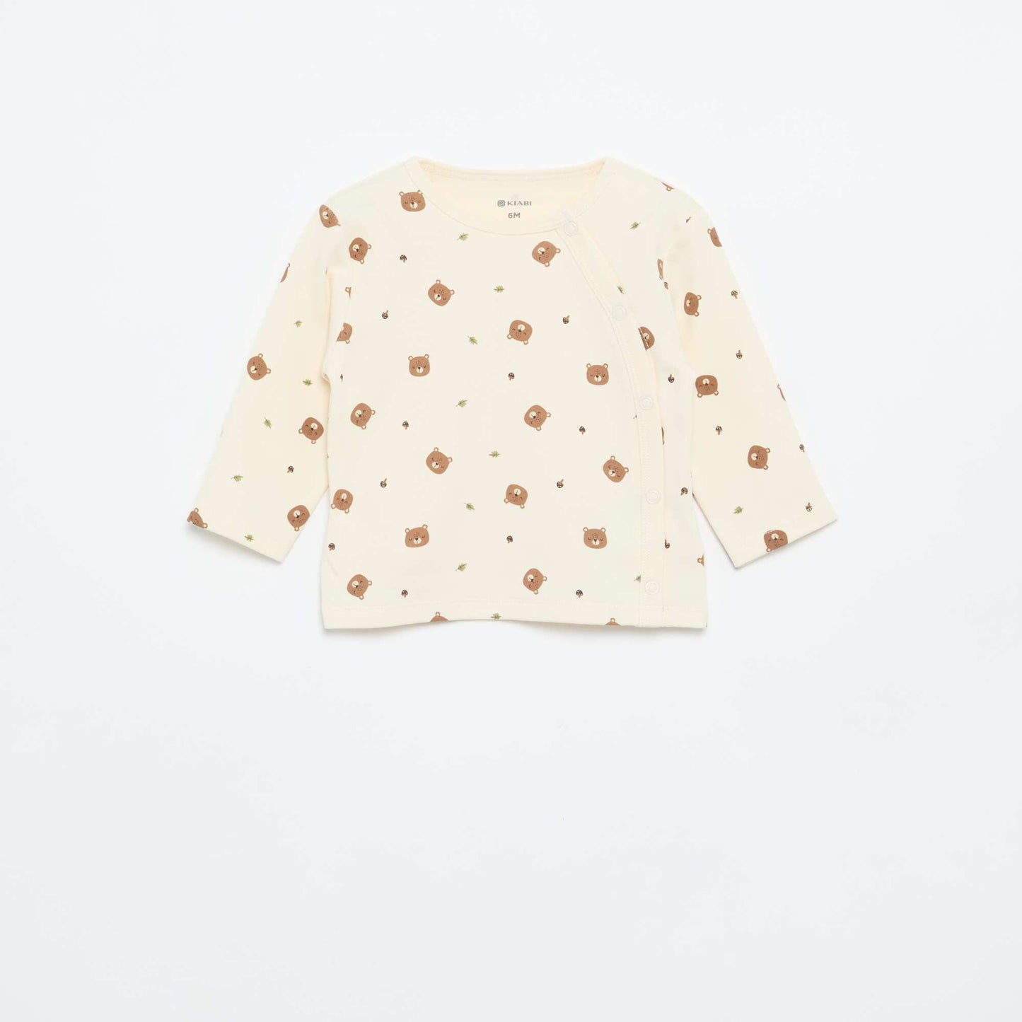 Interlock Pajama Set - 2 Pieces BEIGE