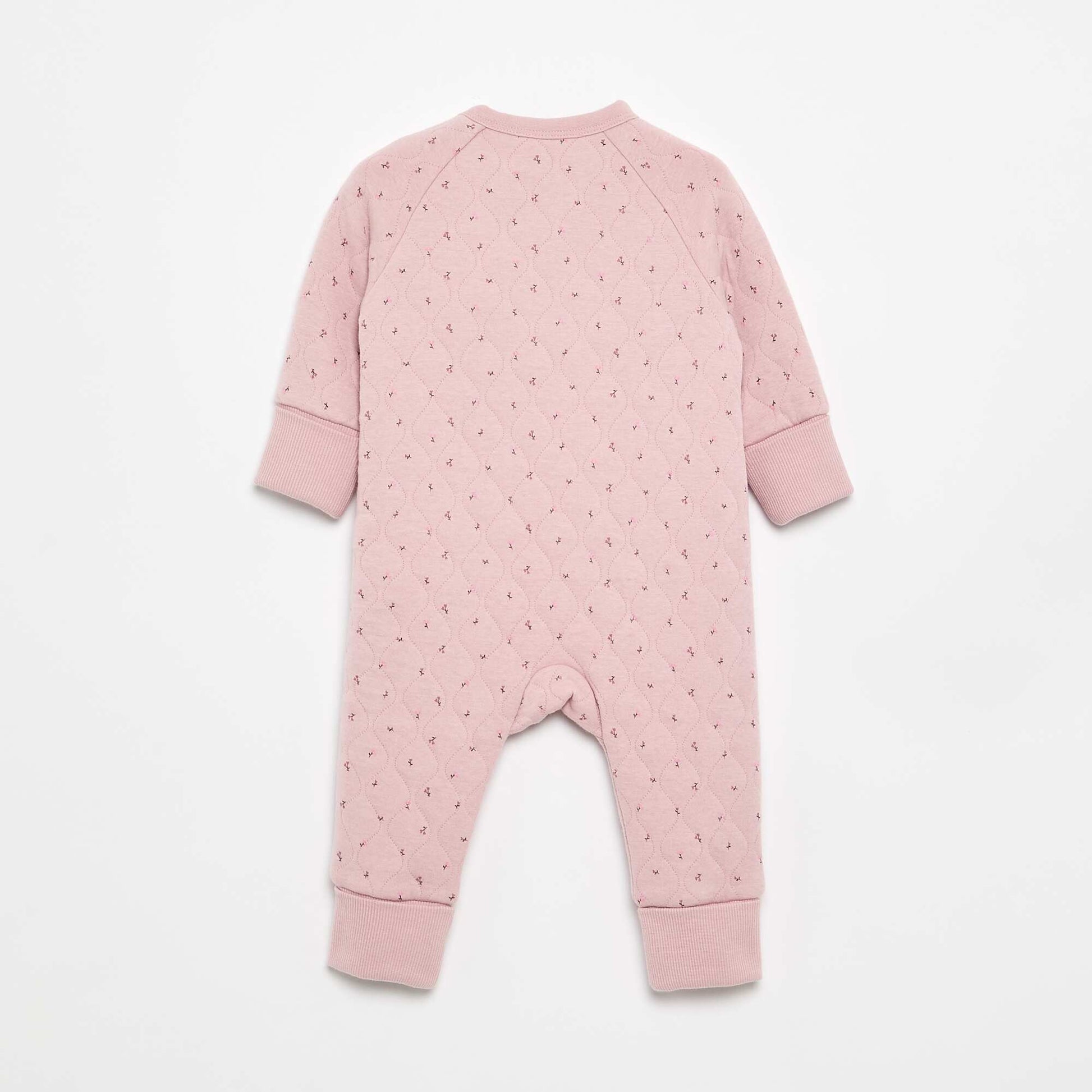 Warm Padded Sleepsuit PINK