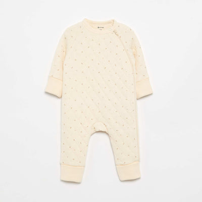 Warm Padded Sleepsuit WHITE