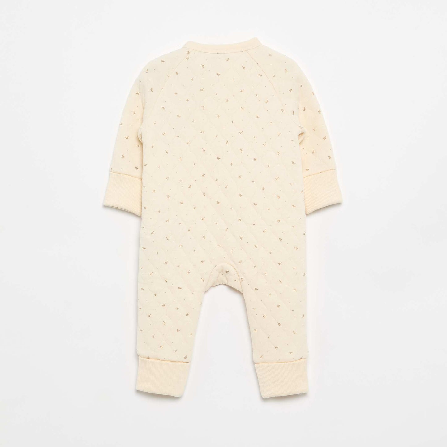 Warm Padded Sleepsuit WHITE