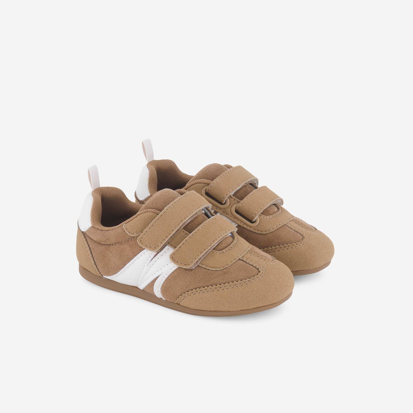 Two-tone Low-top Sneakers BEIGE