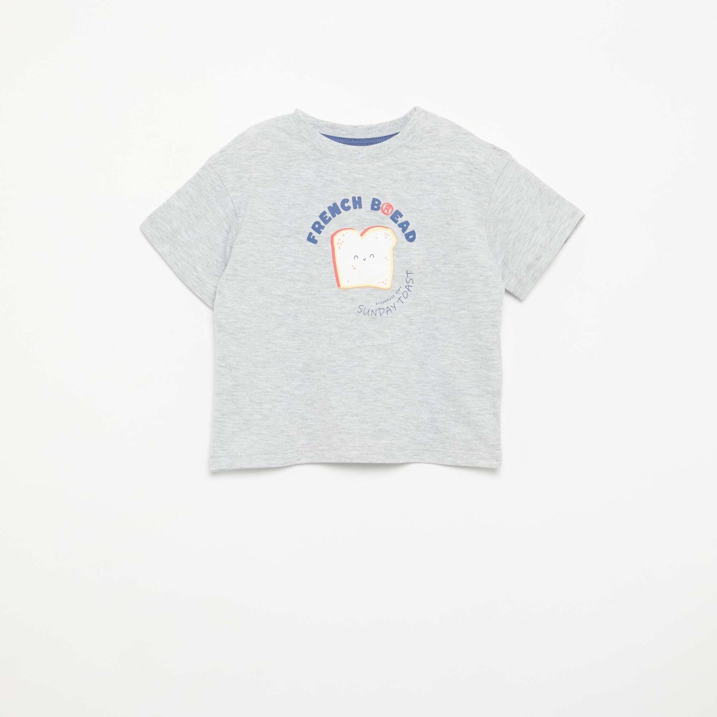 Short pajamas + t-shirt - 2 pieces GREY