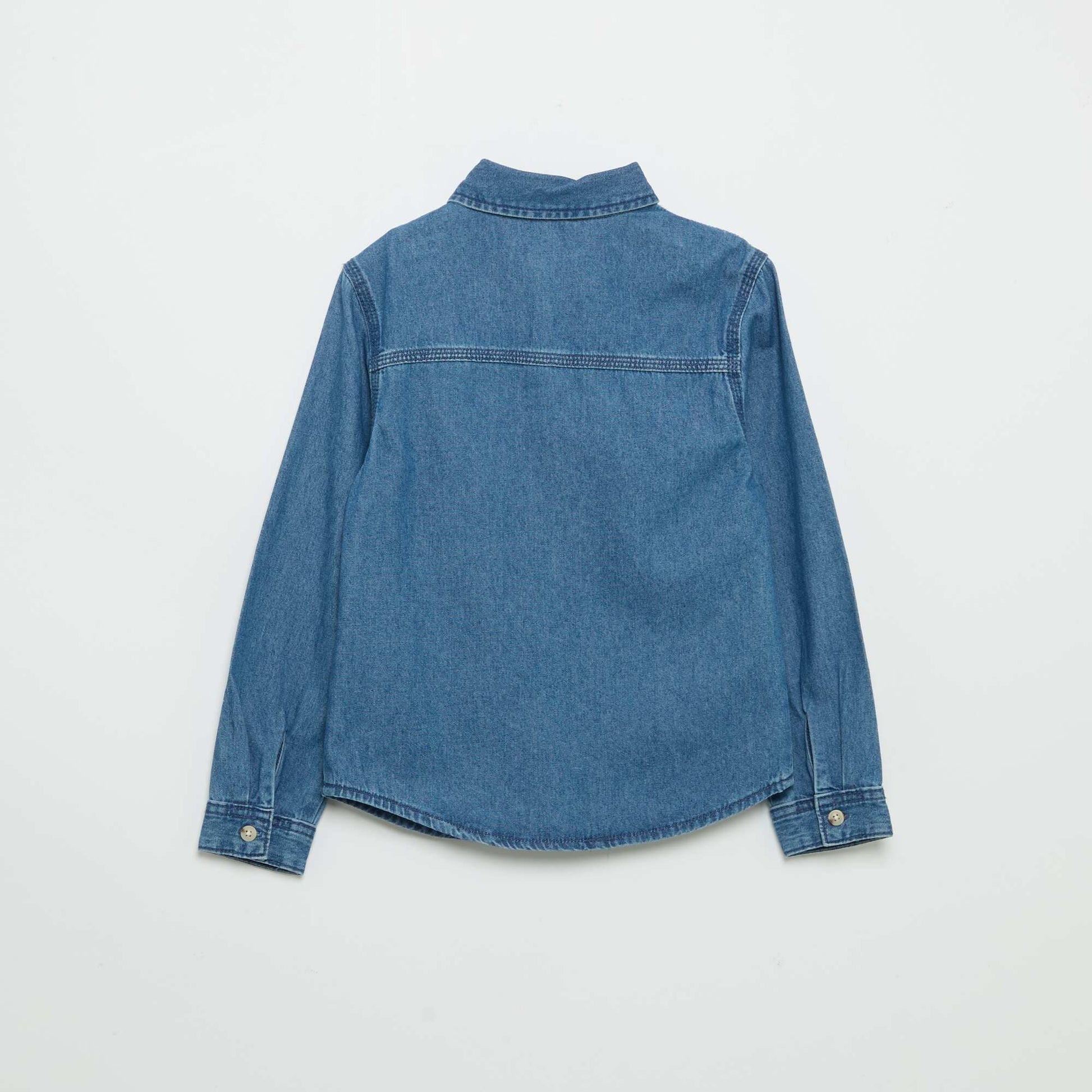 Denim shirt BLUE
