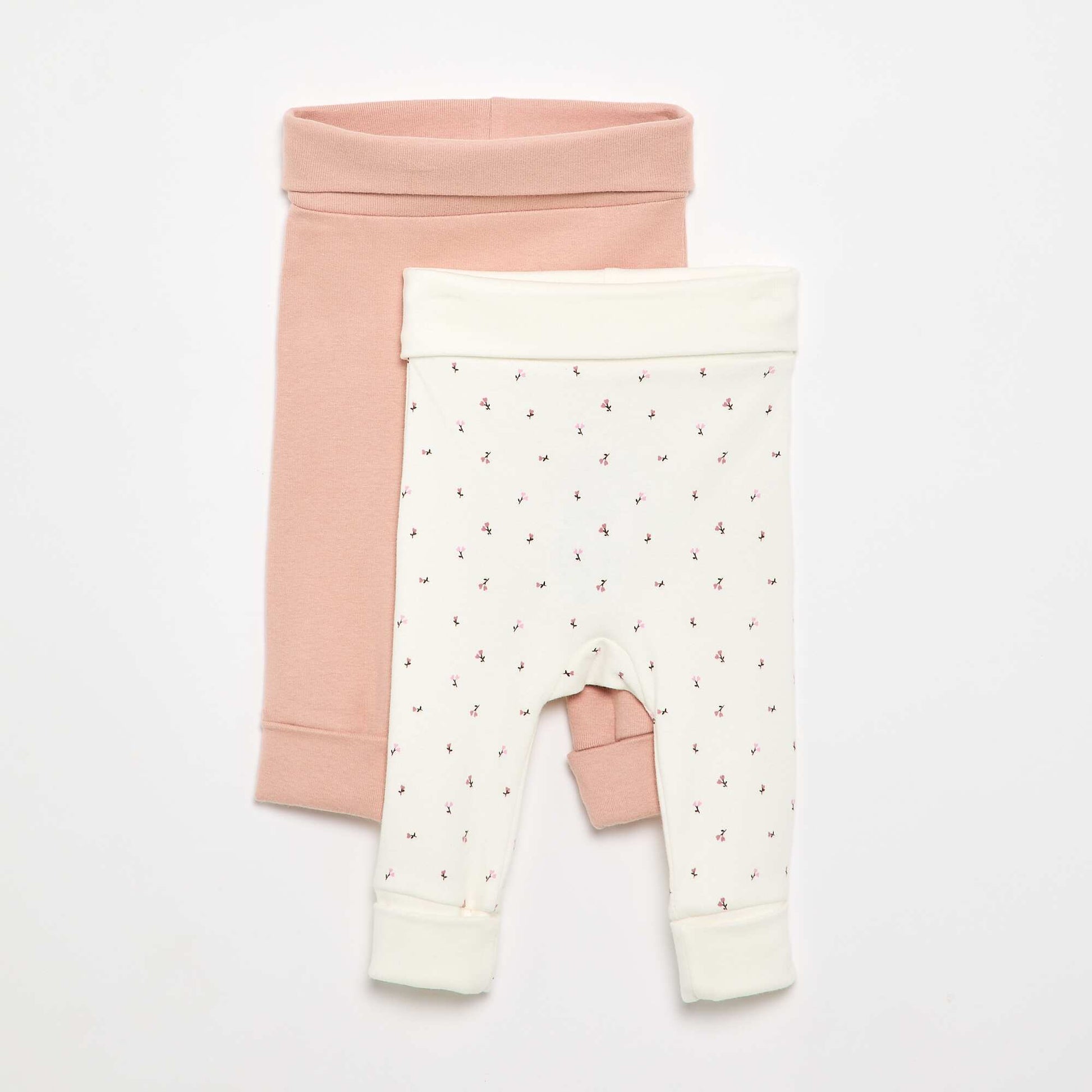 2-pack of leggings PINK
