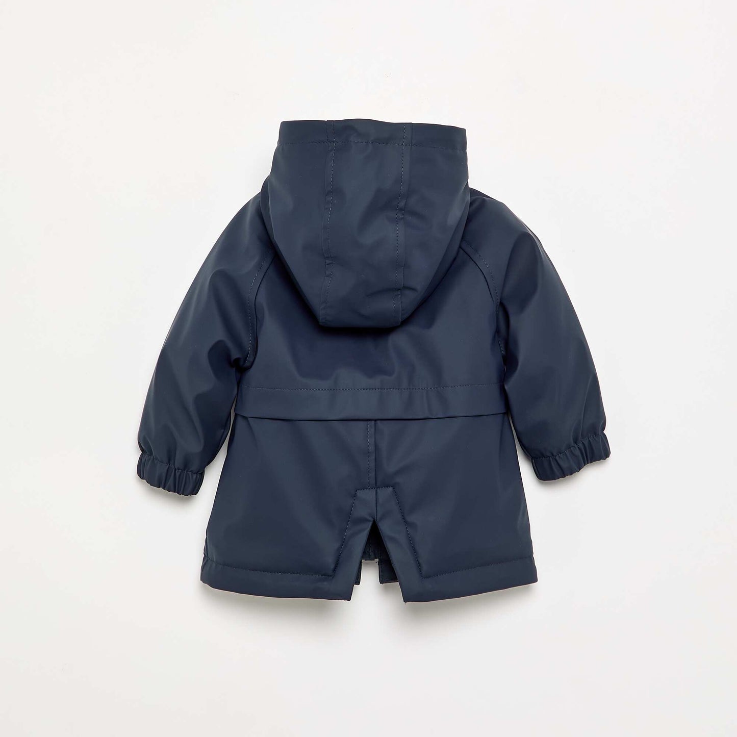 Lined hooded parka BLUE