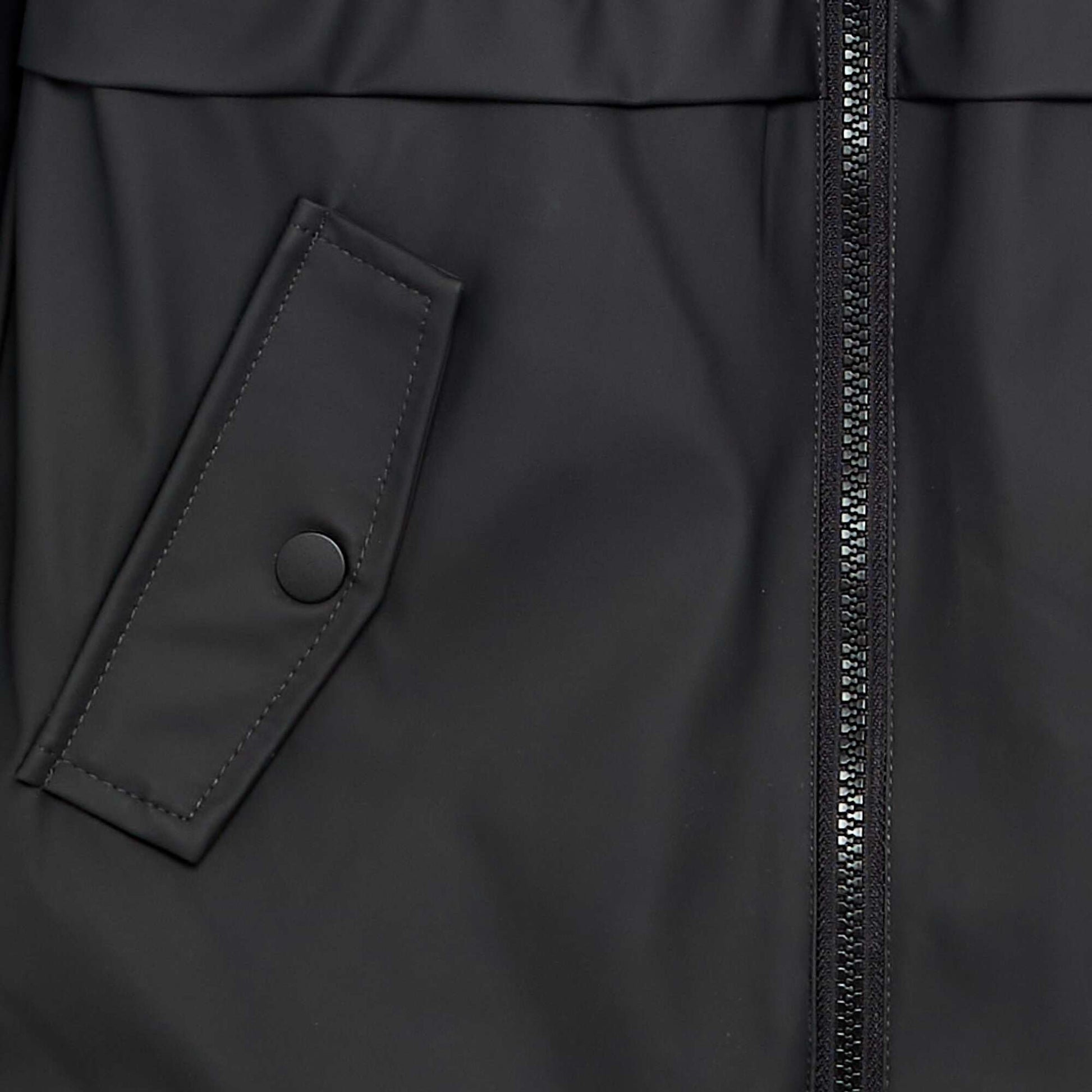 Sherpa-lined Parka BLACK
