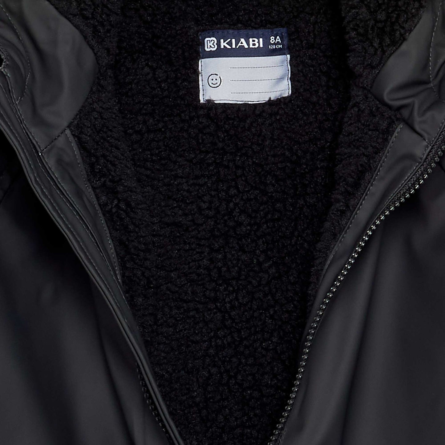 Sherpa-lined Parka BLACK