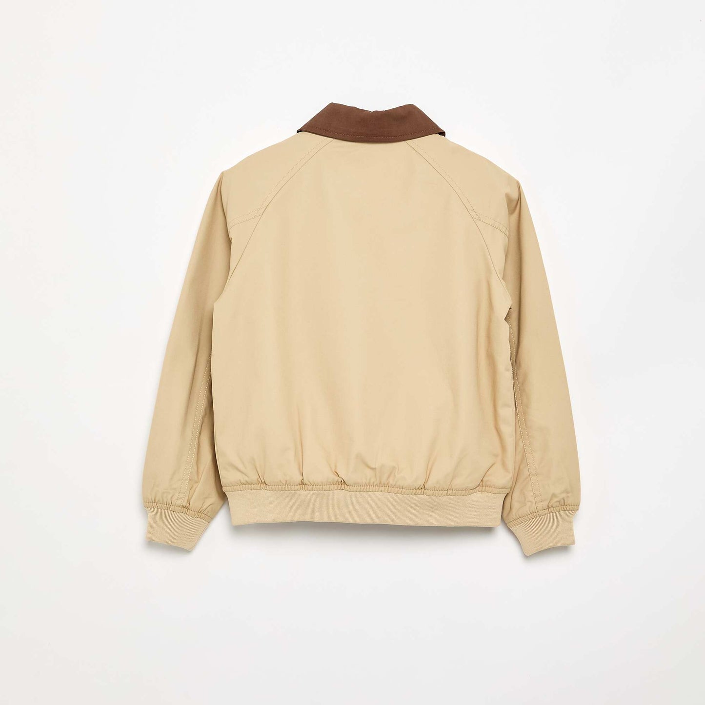 Zip-Up Jacket BEIGE
