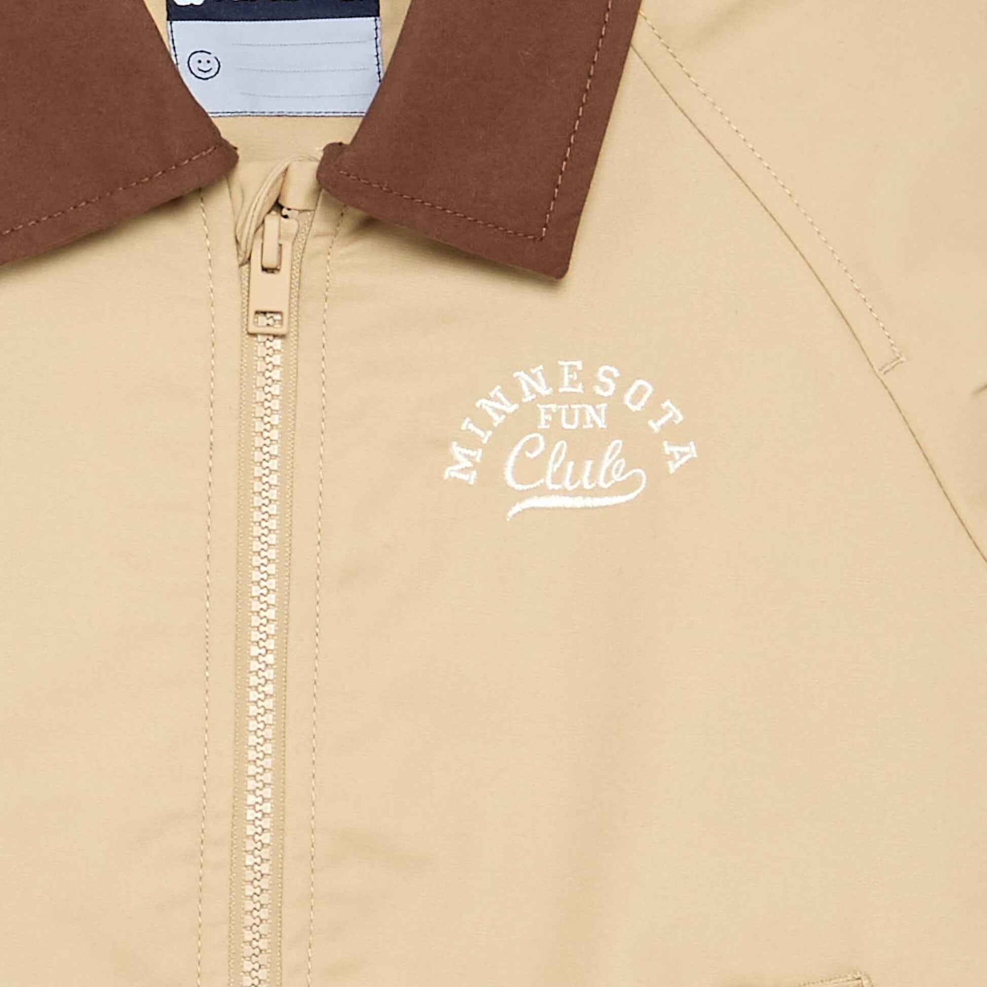 Zip-Up Jacket BEIGE