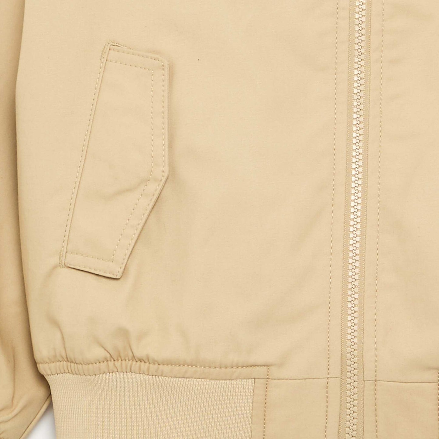 Zip-Up Jacket BEIGE