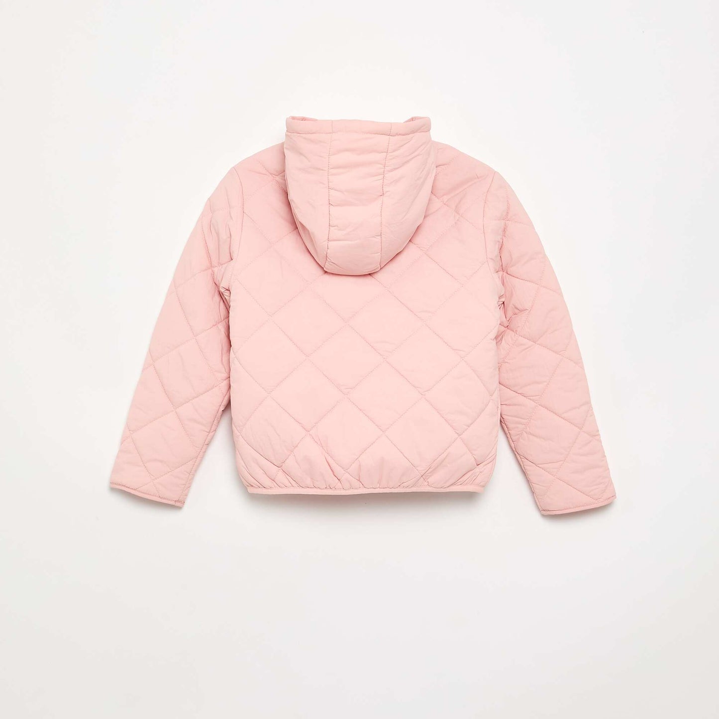 Hooded padded jacket PINK