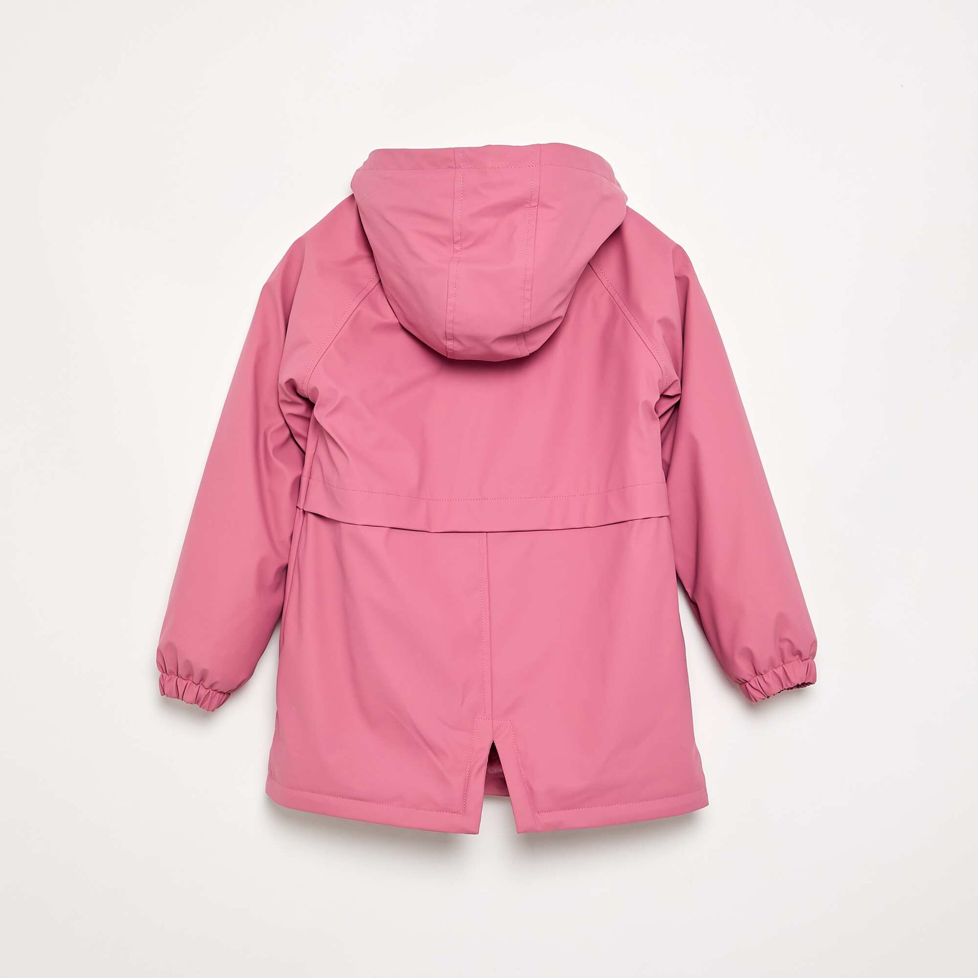 Faux Fur Lined Parka PINK