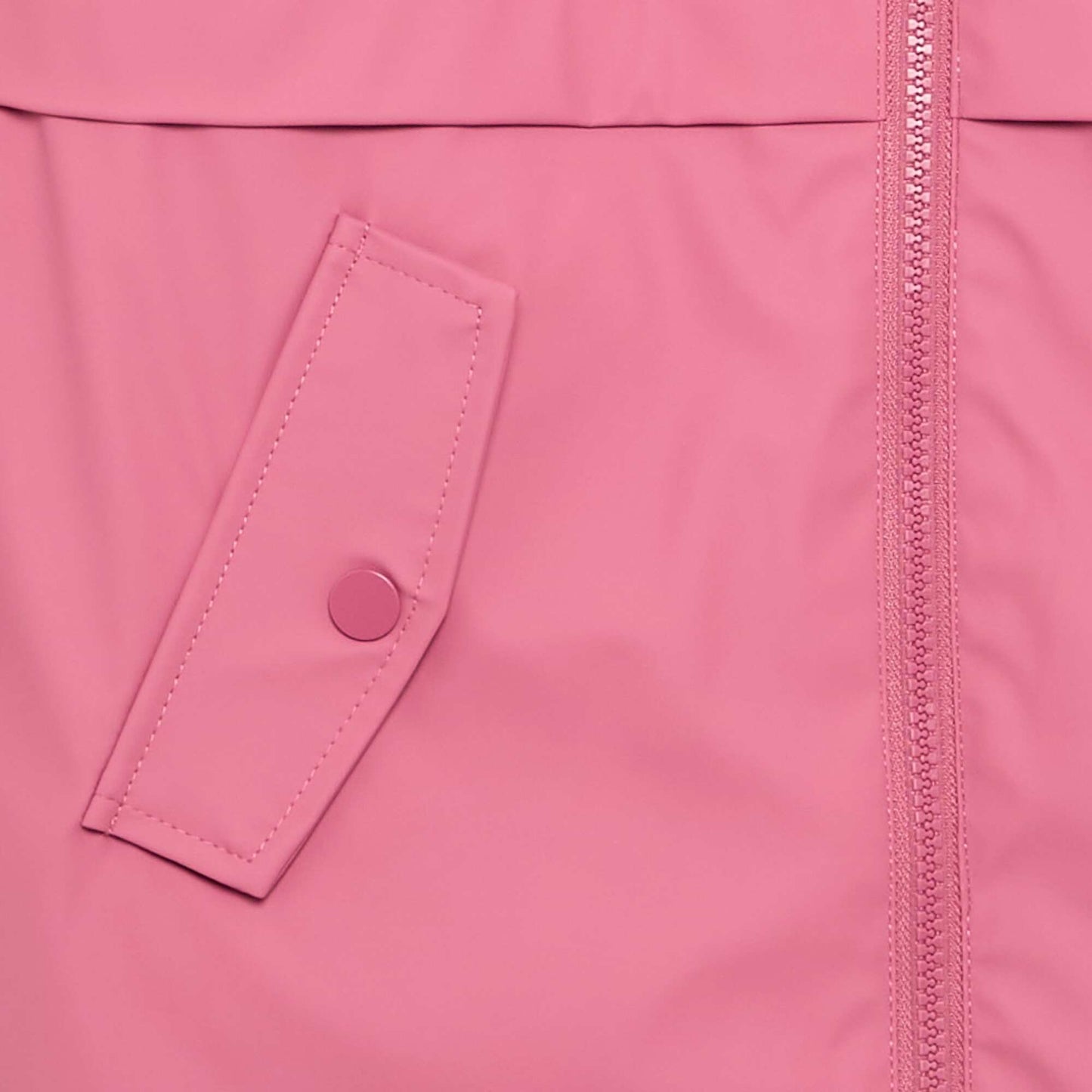 Faux Fur Lined Parka PINK
