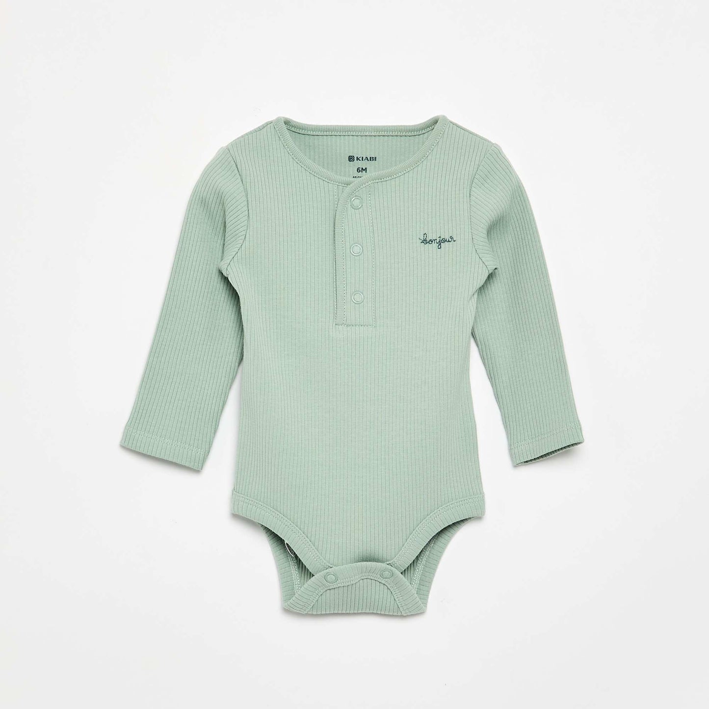 2-pack Ribbed Bodysuits WHITE