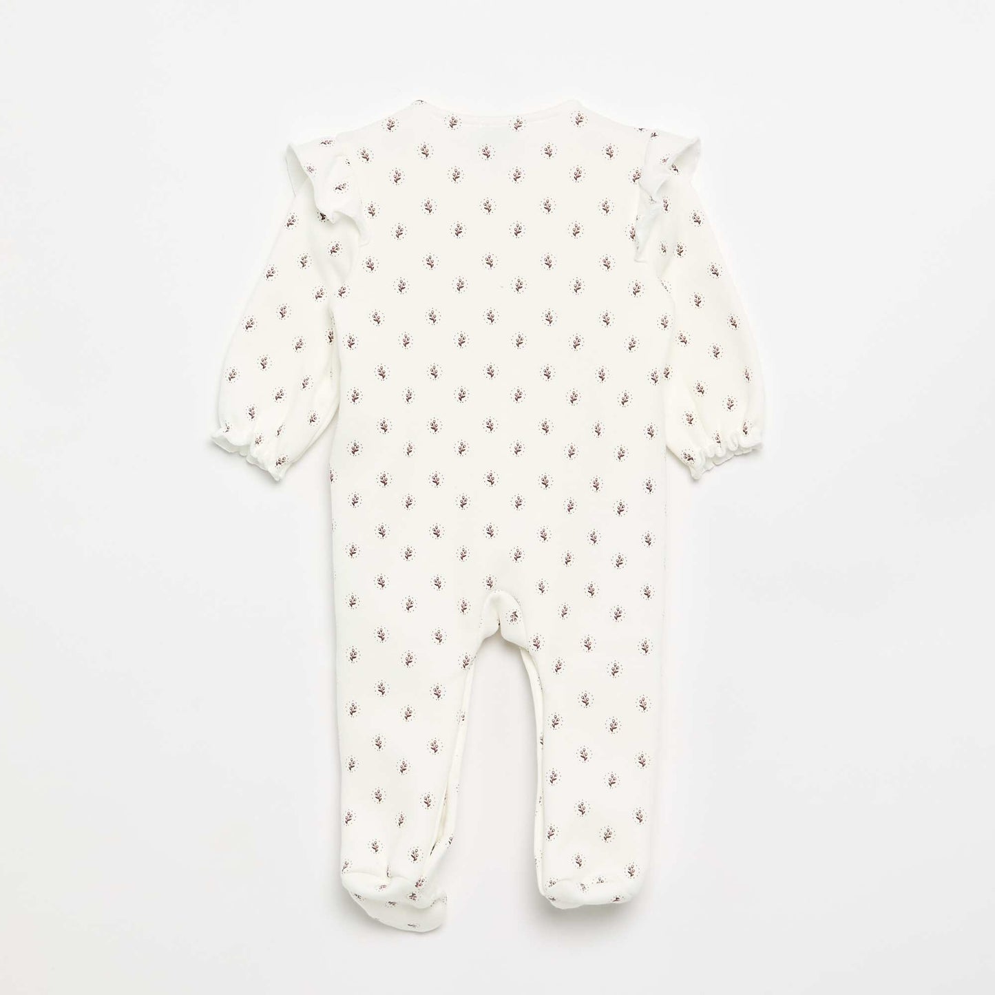 Warm Footed Sleepsuit WHITE