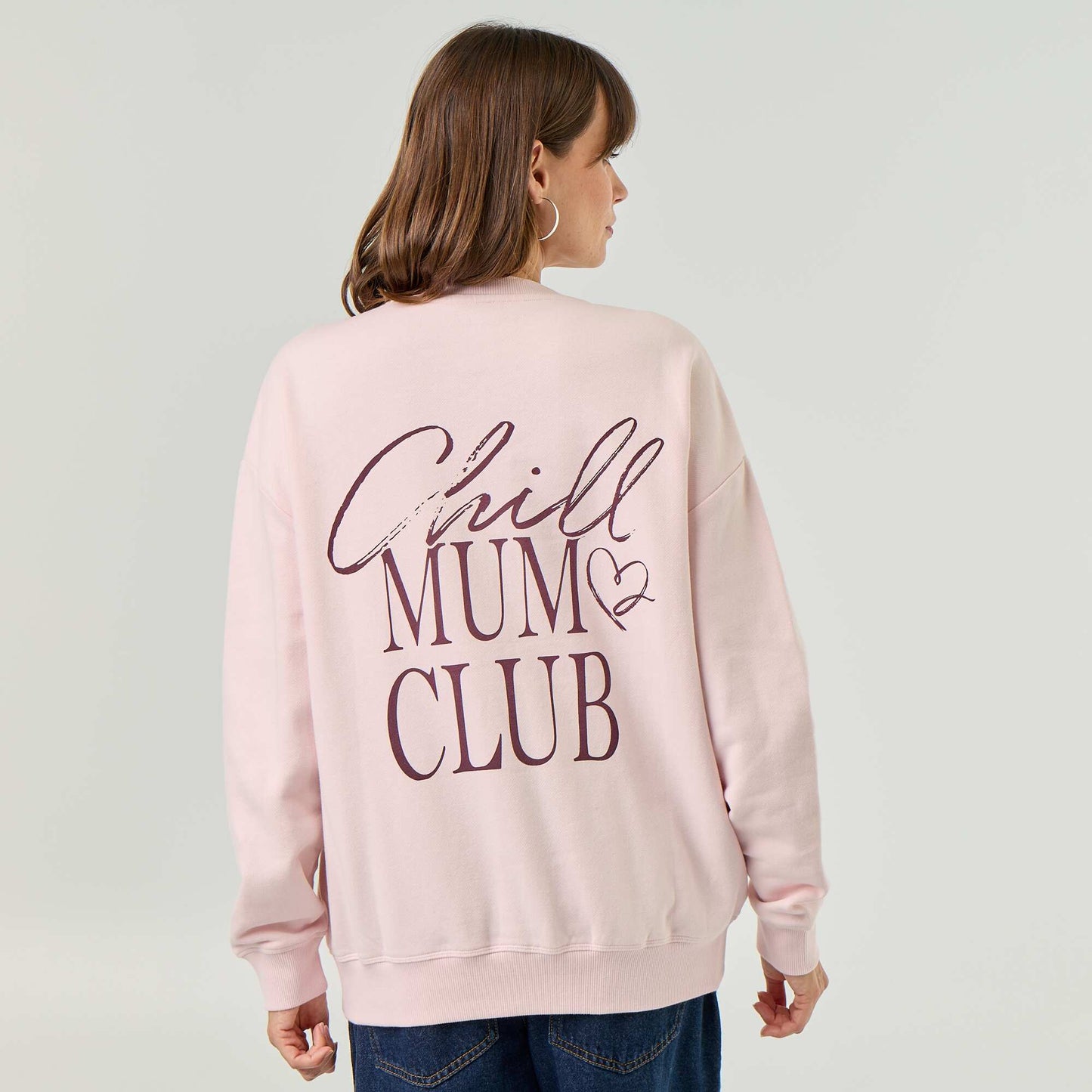 Printed Nursing Sweatshirt PINK