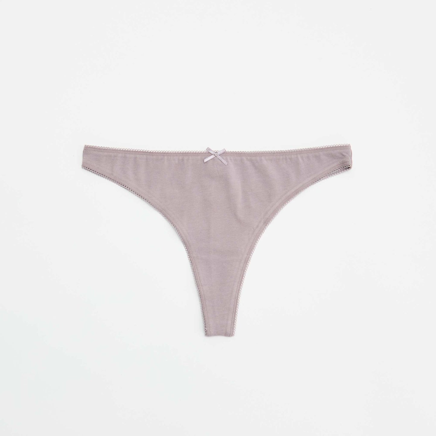 Pack of 5 Cotton Thongs BLUE