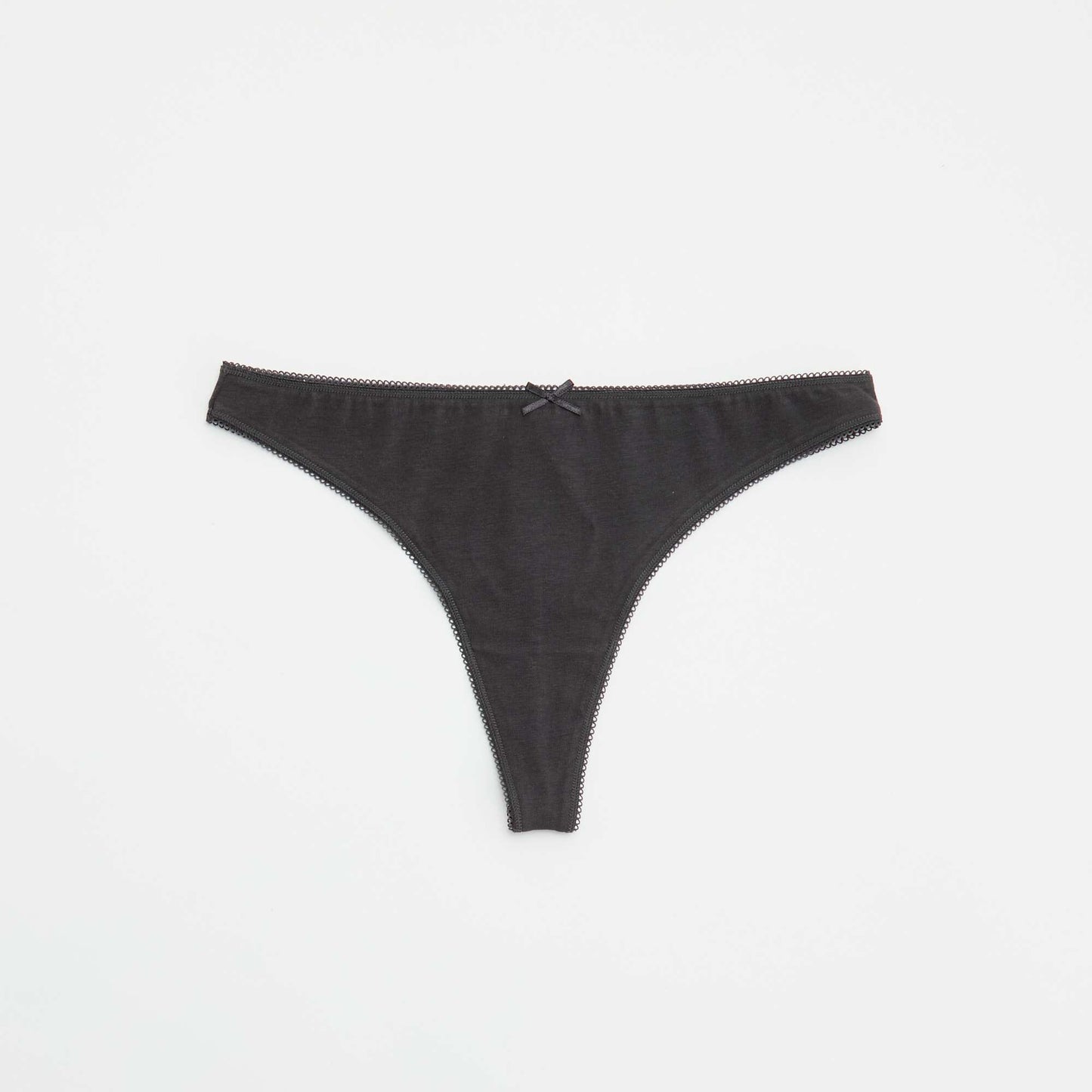 Pack of 5 Cotton Thongs BEIGE