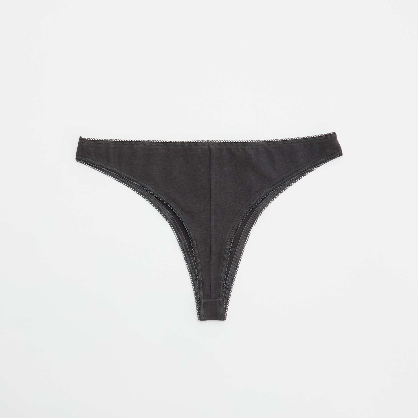 Pack of 5 Cotton Thongs BEIGE
