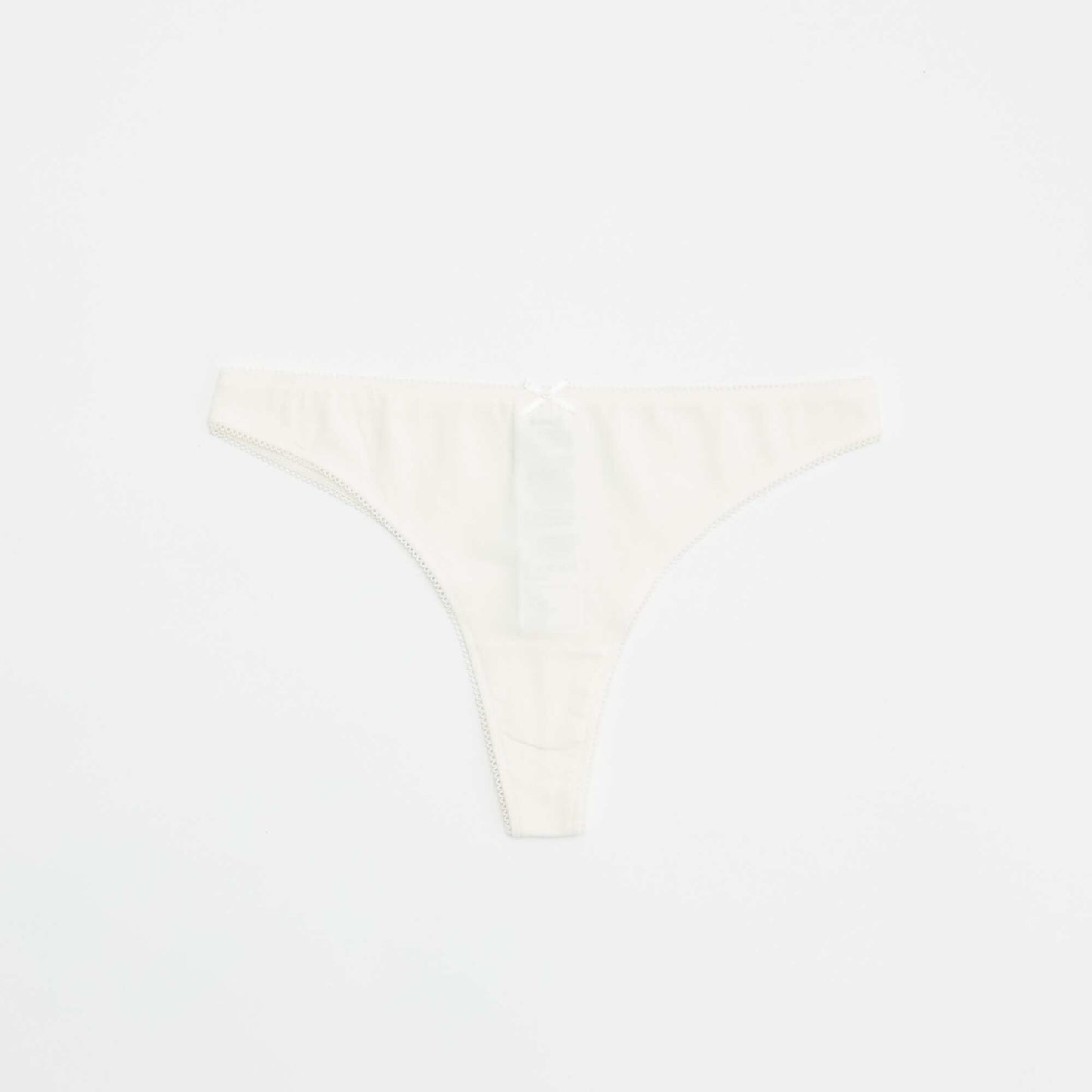 Pack of 5 Cotton Thongs BEIGE