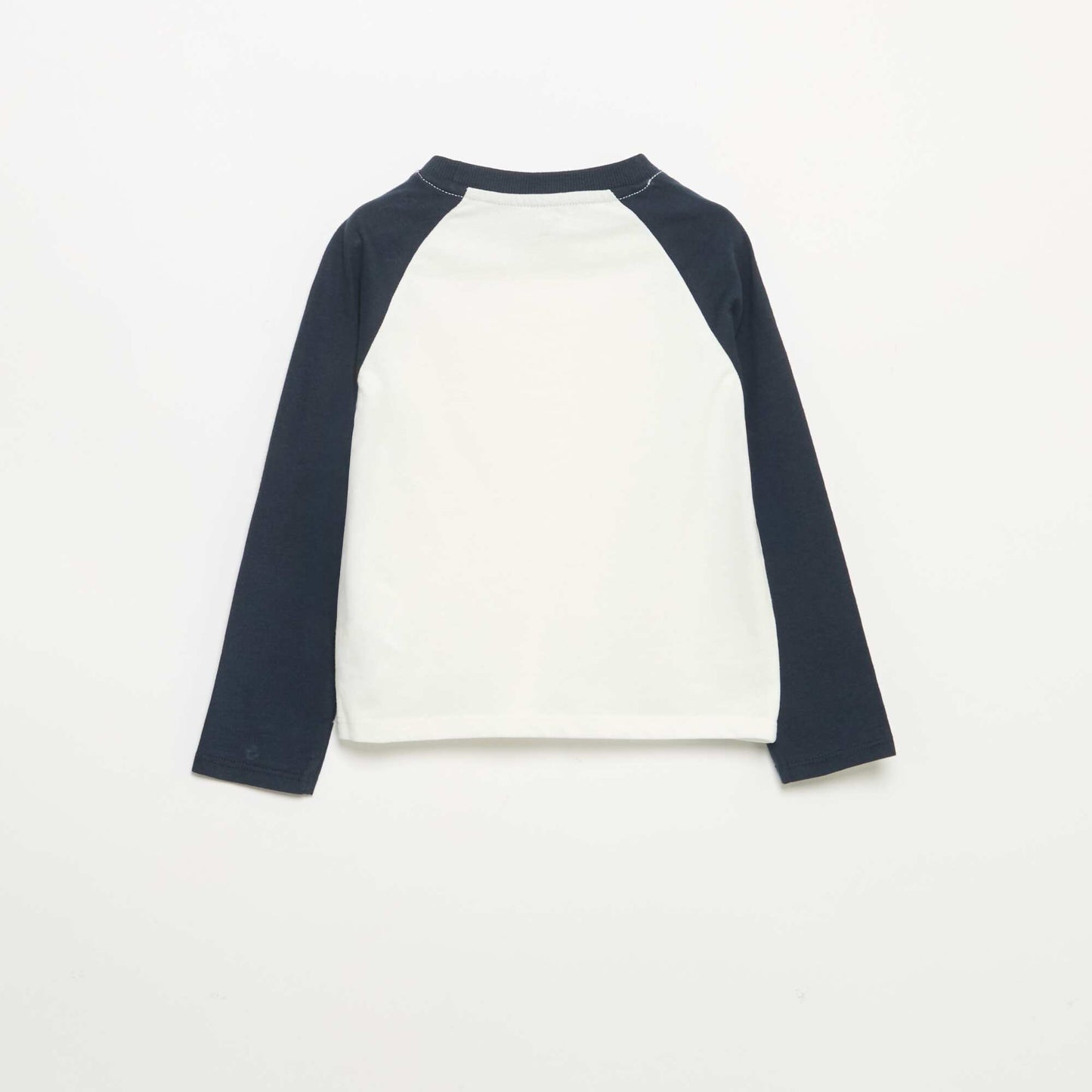 Long-sleeved raglan T-shirt BLUE