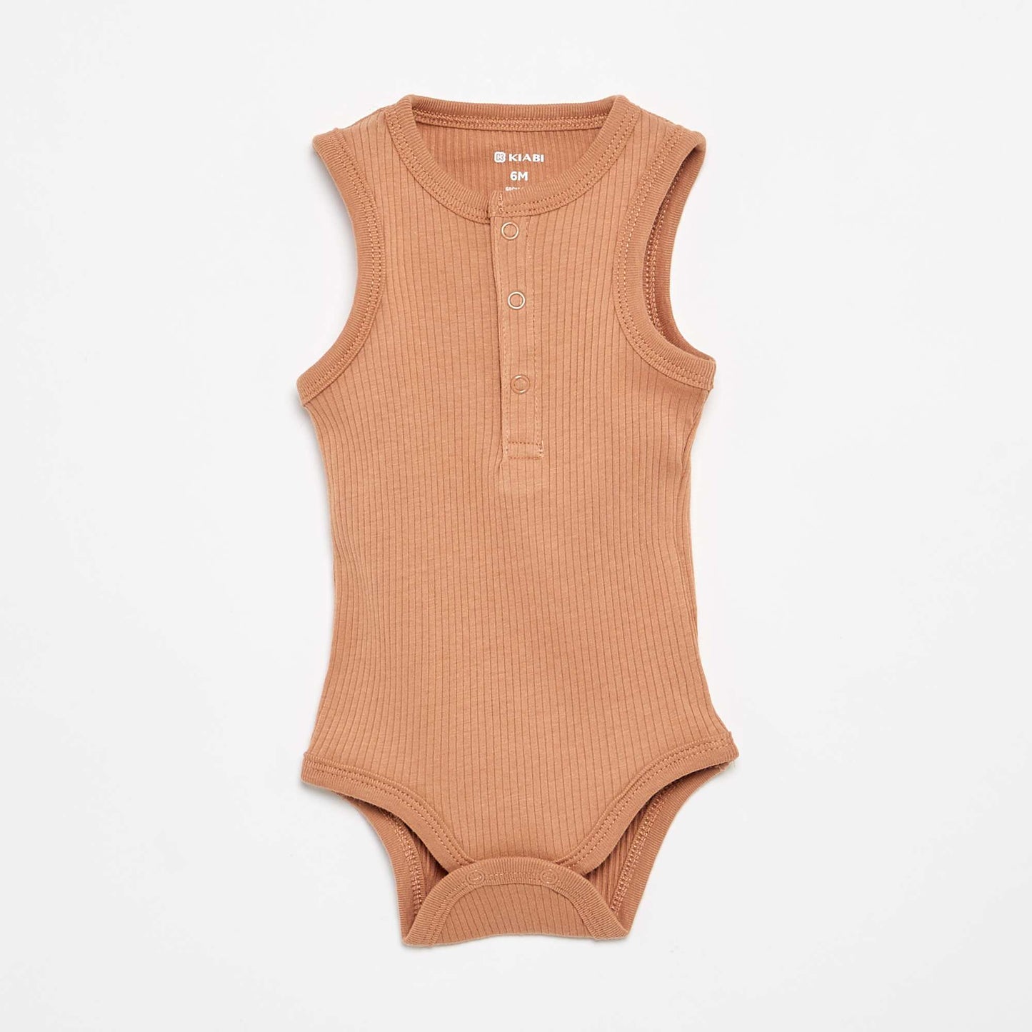 3-pack sleeveless bodysuits WHITE