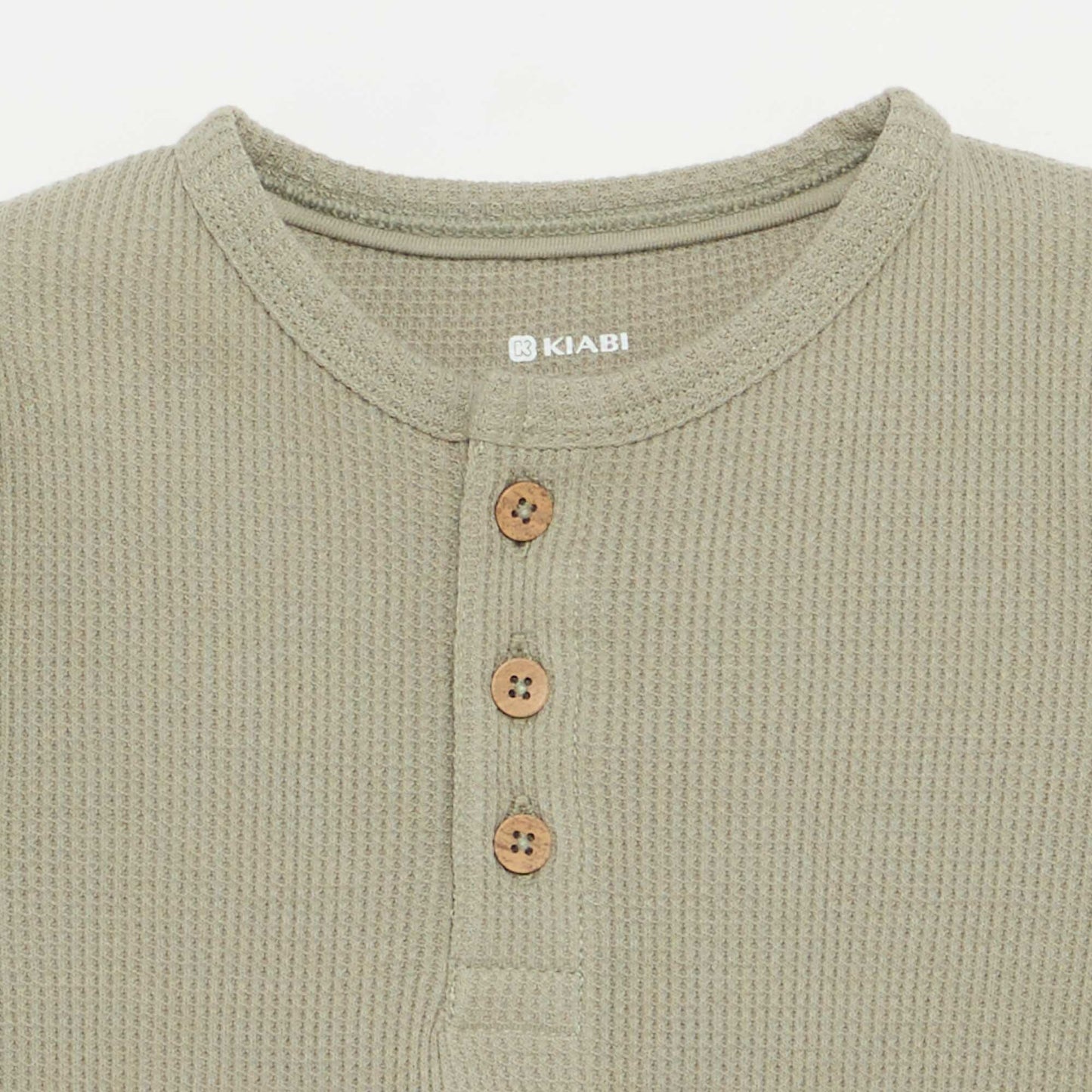 Henley T-shirt GREEN